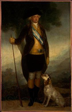 Francisco de Goya Charles IV as a huntsman Germany oil painting art